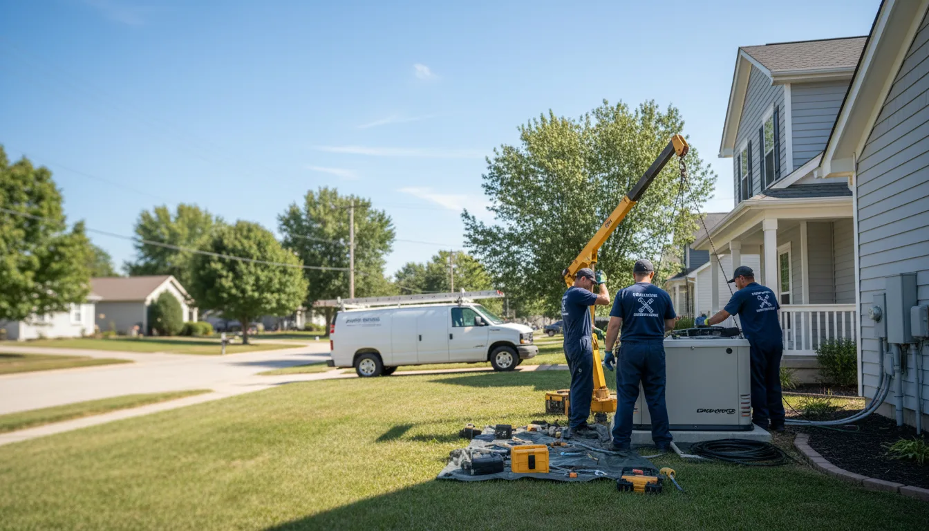 Generator Installation in Aurora, MO near me